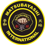 The badge which Matsubayashi International karate students wear on their karate Gi.