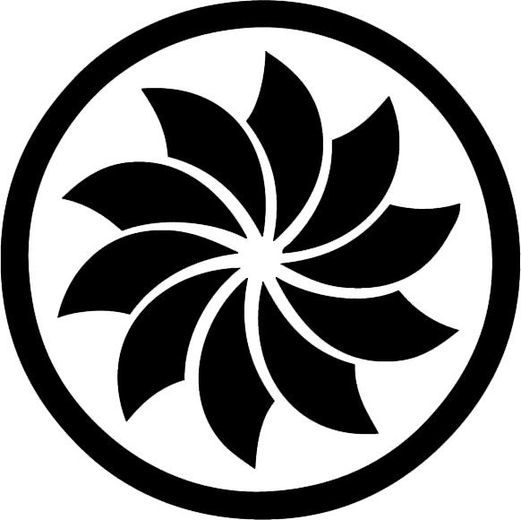 Black logo of the NFK.